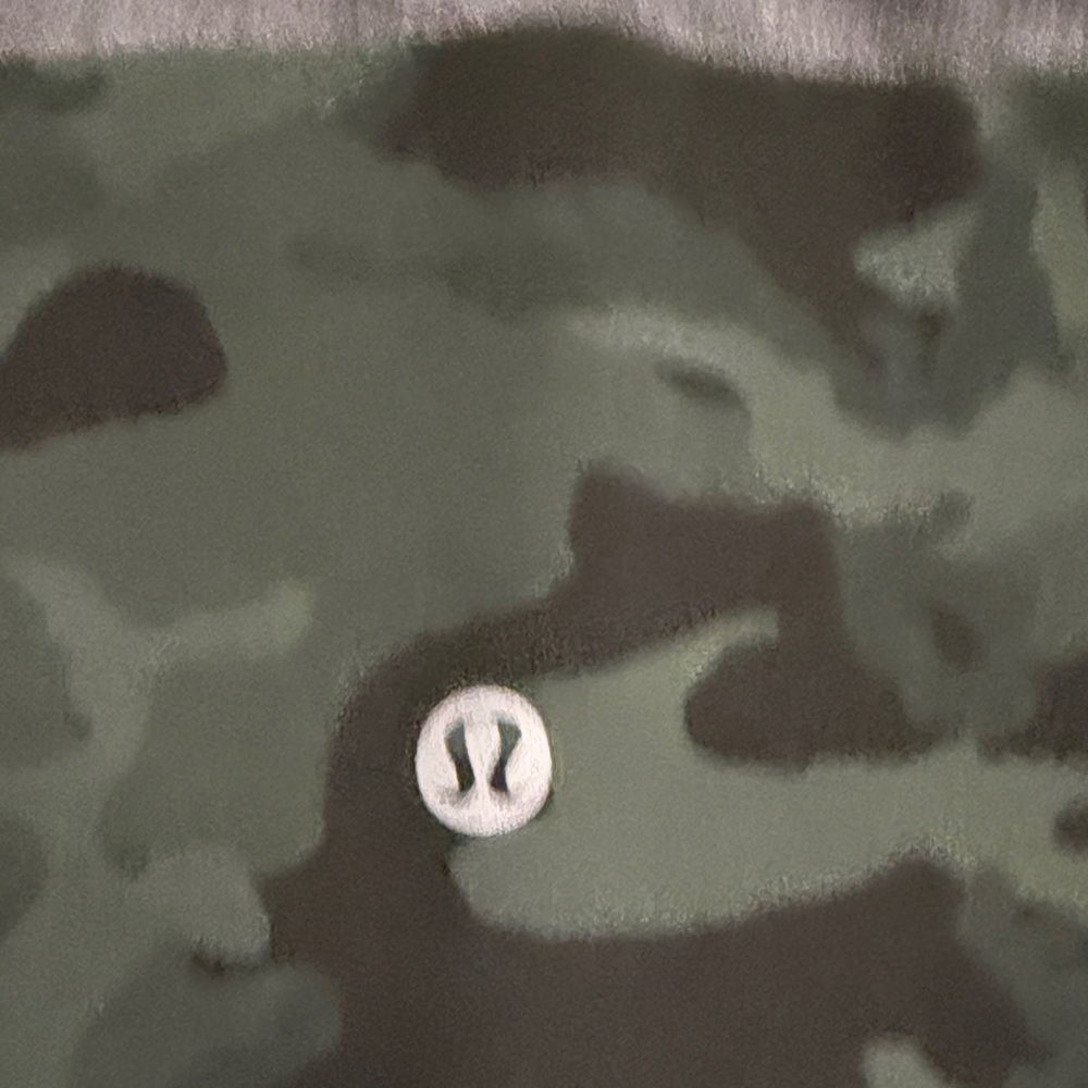 Lululemon Align Pant Full Length 28" Incognito Camo Multi Gator Green size 4 & 6 - Picture 4 of 6